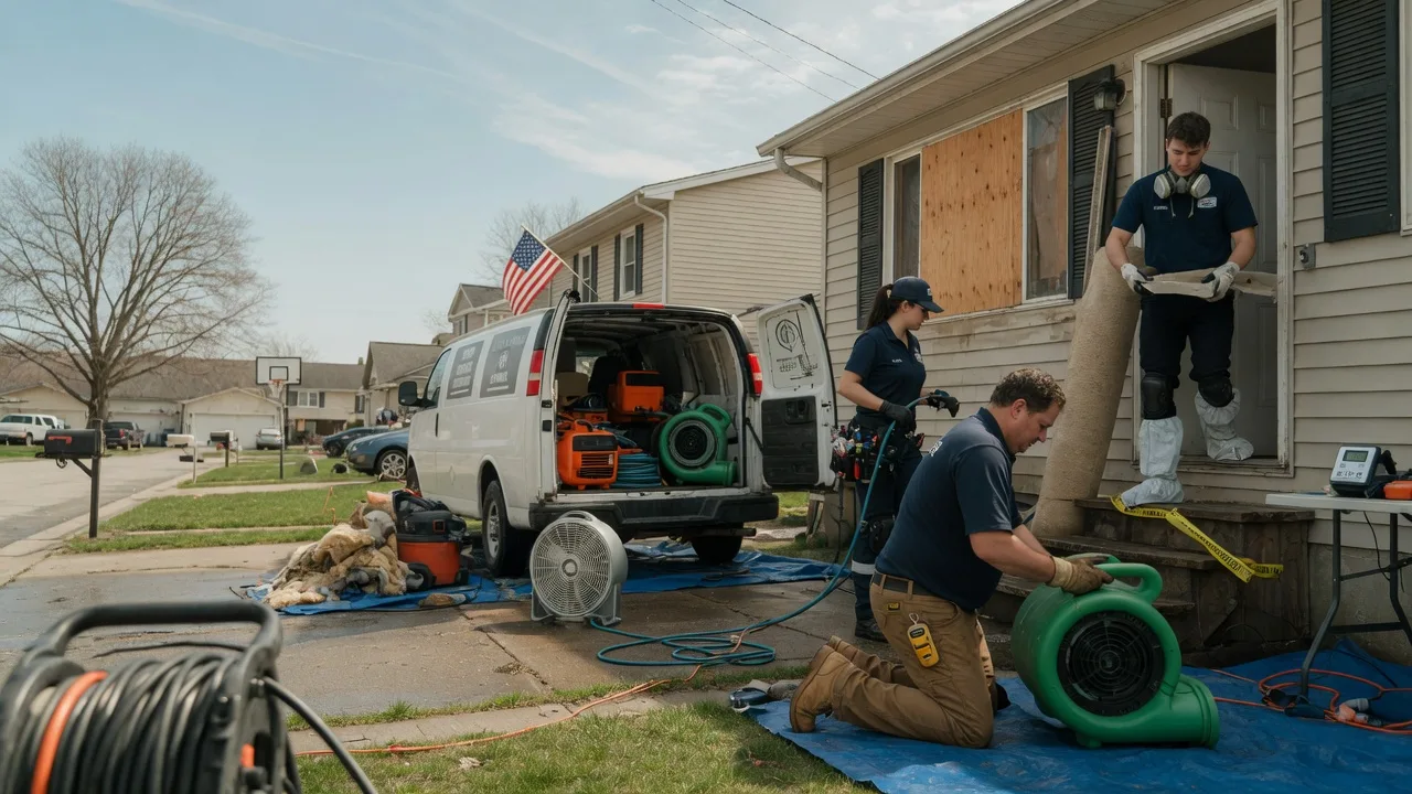 Water Damage Restoration in Nine Mile Falls, WA near me